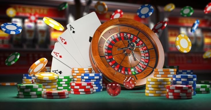 Tampilan meja Baccarat Tanpa Komisi dengan dealer langsung di studio multi-kamera stellaris